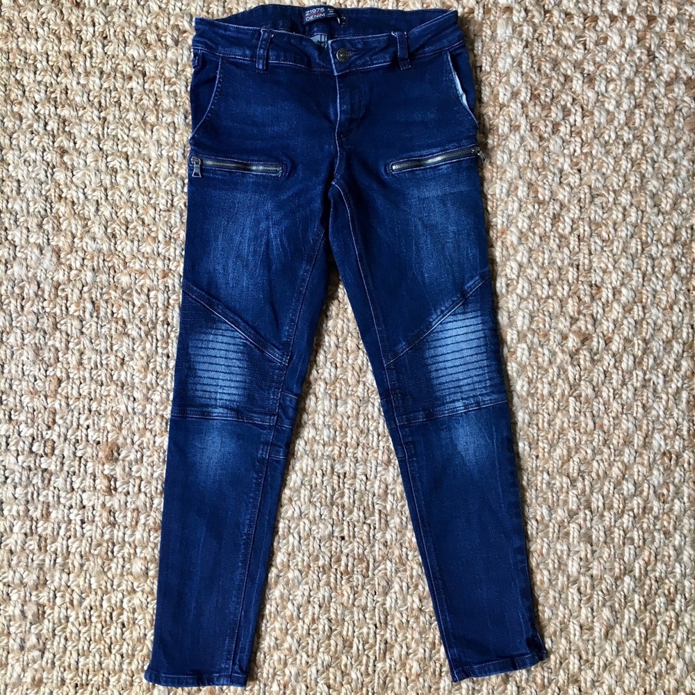 Zara Moto Jeans